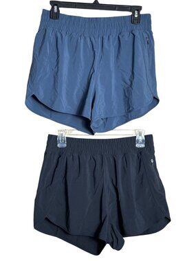 2 Running Shorts Lot Quick Dry Sportswear Activewear Fitness Training Gym Wom M